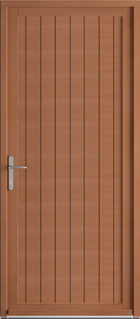 Porte d'entrée bois Mareva